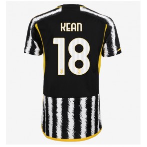 Juventus Moise Kean #18 Domaci Dres za Ženska 2023-24 Kratak Rukavima